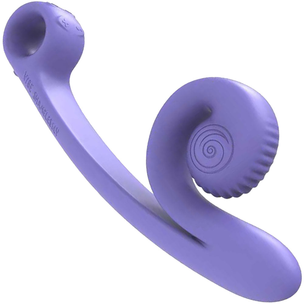 SVibe Snail Curve @Vanillacooldance Dual Stimulator Silicone Vibrator