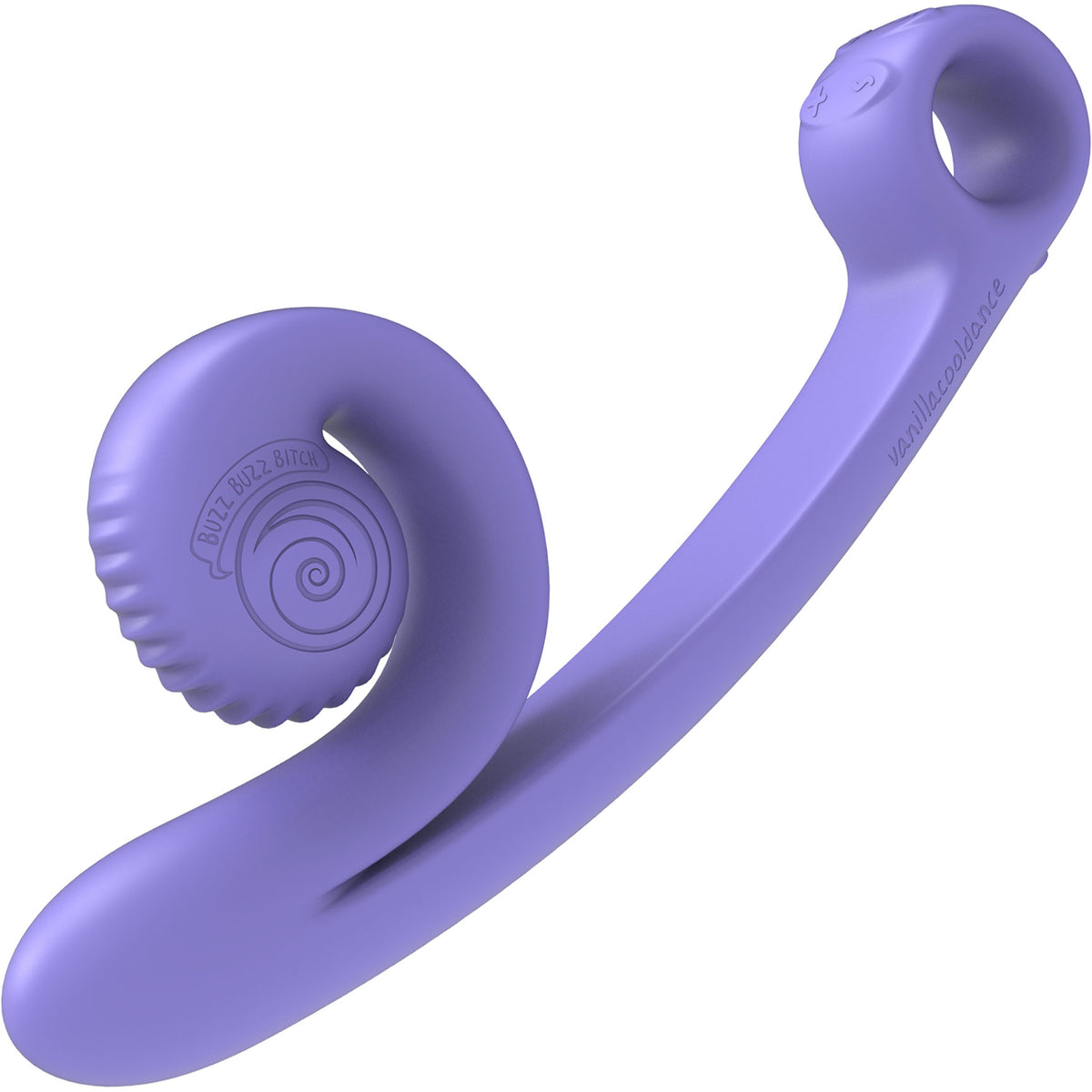 SVibe Snail Curve @Vanillacooldance Dual Stimulator Silicone Vibrator