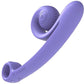 SVibe Snail Curve @Vanillacooldance Dual Stimulator Silicone Vibrator