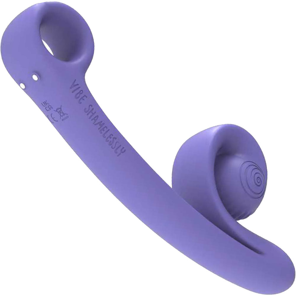 SVibe Snail Curve @Vanillacooldance Dual Stimulator Silicone Vibrator