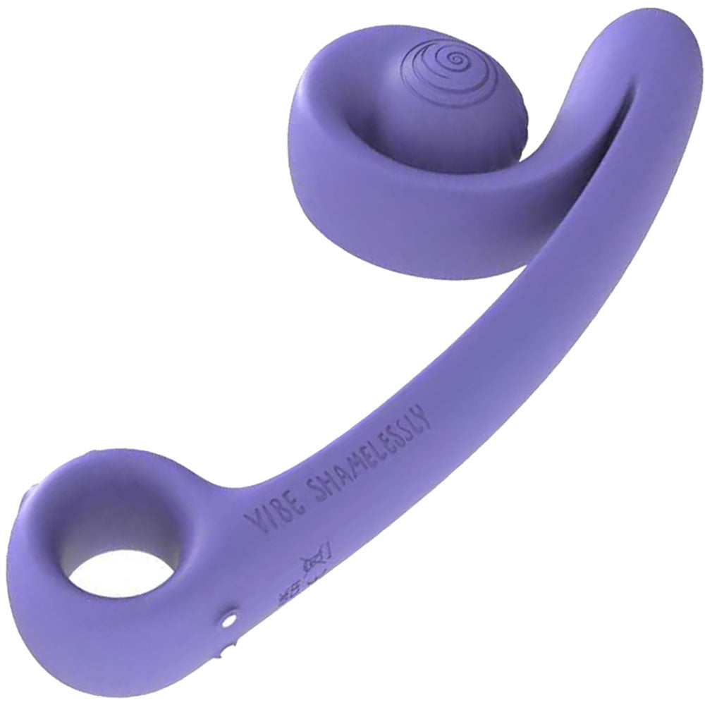 SVibe Snail Curve @Vanillacooldance Dual Stimulator Silicone Vibrator