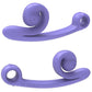 SVibe Snail Curve @Vanillacooldance Dual Stimulator Silicone Vibrator