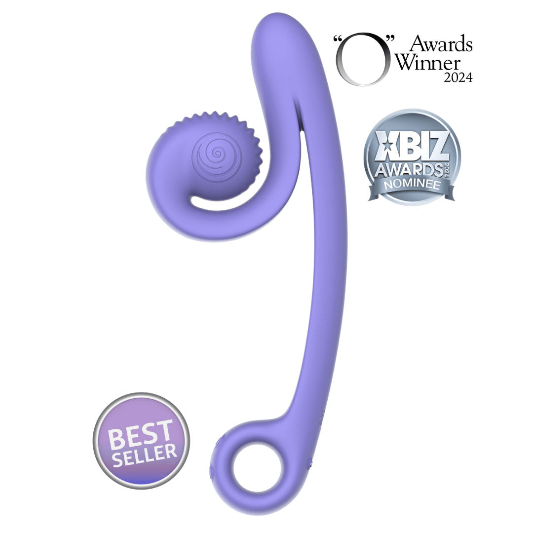 SVibe Snail Curve @Vanillacooldance Dual Stimulator Silicone Vibrator