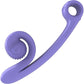 SVibe Snail Curve @Vanillacooldance Dual Stimulator Silicone Vibrator