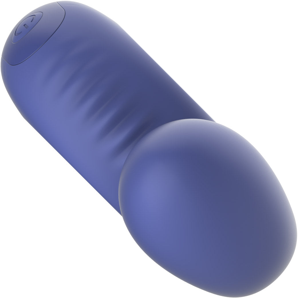 SVibe Snail Gizi Lite Silicone Waterproof Dual Stimulation Vibrator - Juicy Blueberry