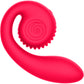SVibe Snail Gizi Lite Silicone Waterproof Dual Stimulation Vibrator - Sweet Dragonfruit