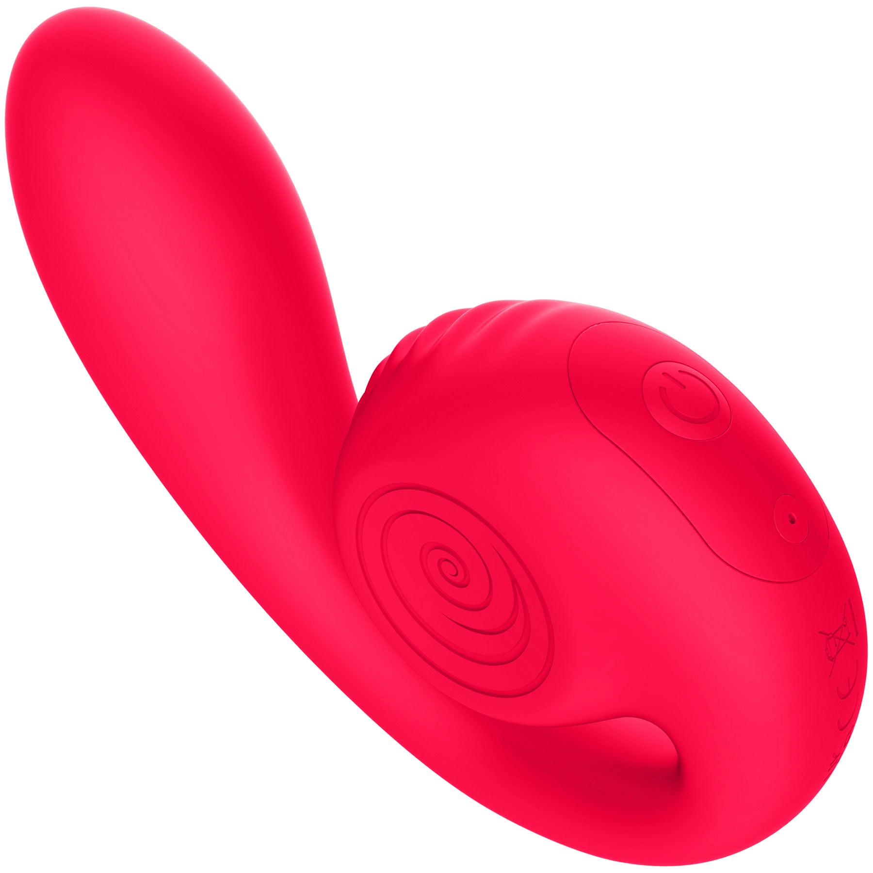 SVibe Snail Gizi Lite Silicone Waterproof Dual Stimulation Vibrator - Sweet Dragonfruit