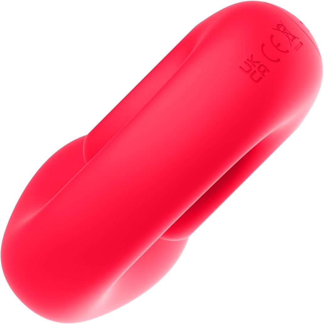 SVibe Snail Gizi Lite Silicone Waterproof Dual Stimulation Vibrator - Sweet Dragonfruit