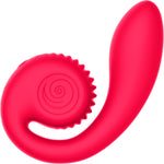 SVibe Snail Gizi Lite Silicone Waterproof Dual Stimulation Vibrator - Sweet Dragonfruit