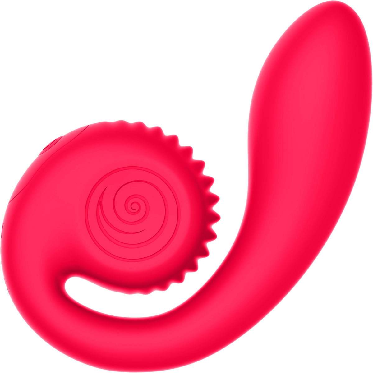 SVibe Snail Gizi Lite Silicone Waterproof Dual Stimulation Vibrator - Sweet Dragonfruit