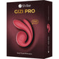 SVibe Snail Gizi Pro Silicone Rechargeable Waterproof Triple G-Spot Vibrator - Bordeaux