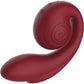 SVibe Snail Gizi Pro Silicone Rechargeable Waterproof Triple G-Spot Vibrator - Bordeaux