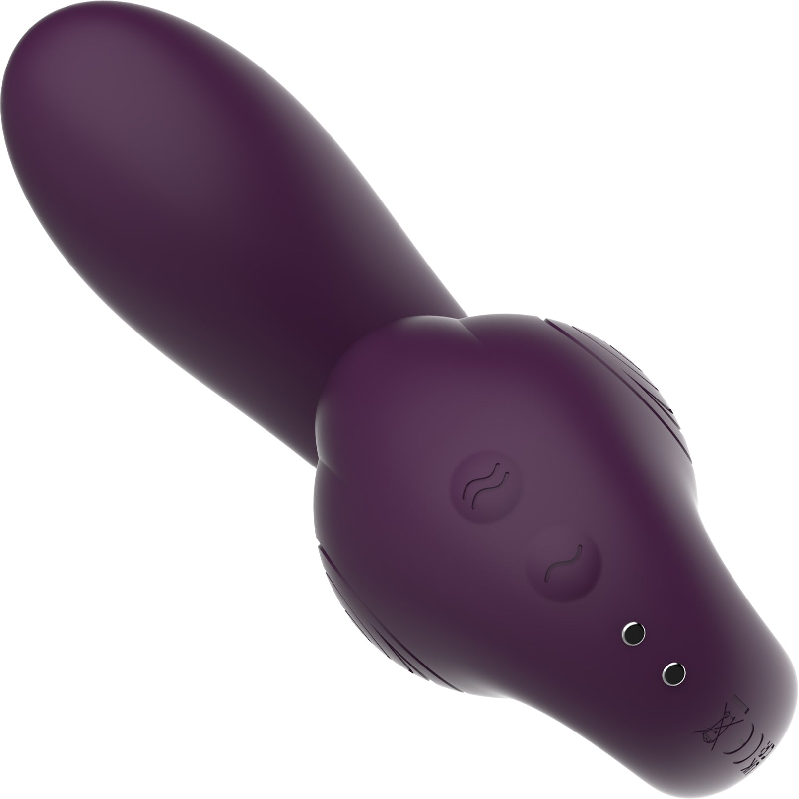 SVibe Snail Gizi Pro Silicone Rechargeable Waterproof Triple G-Spot Vibrator - Grape
