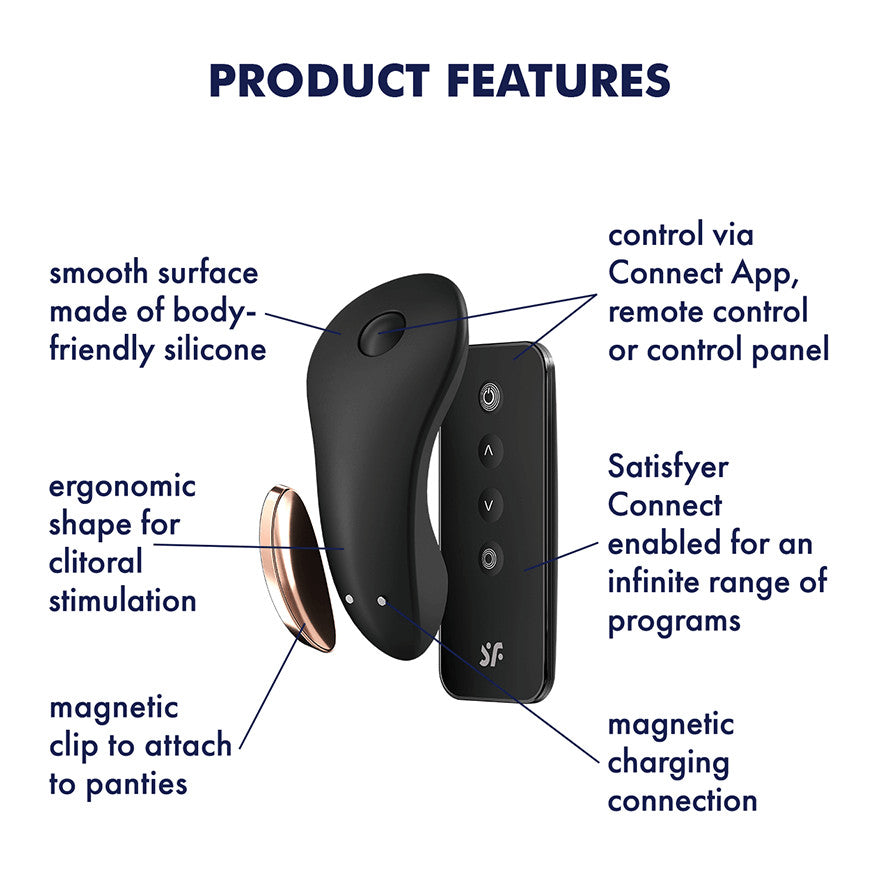 Satisfyer Little Secret Panty Vibrator Satisfyer Little Secret Panty Vibrator