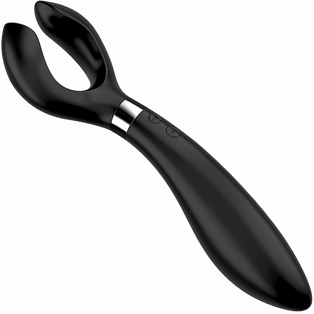 Satisfyer Endless Fun Silicone Waterproof Multi-Function Vibrator - Black