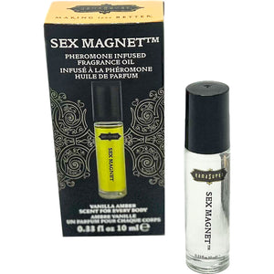 Kama Sutra Sex Magnet Pheromone Roll On - Vanilla Amber - .33 fl oz