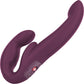 Fun Factory SHARE VIBE PRO Vibrating Silicone Double Dildo - Burgundy