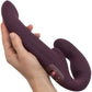 Fun Factory SHARE VIBE PRO Vibrating Silicone Double Dildo - Burgundy