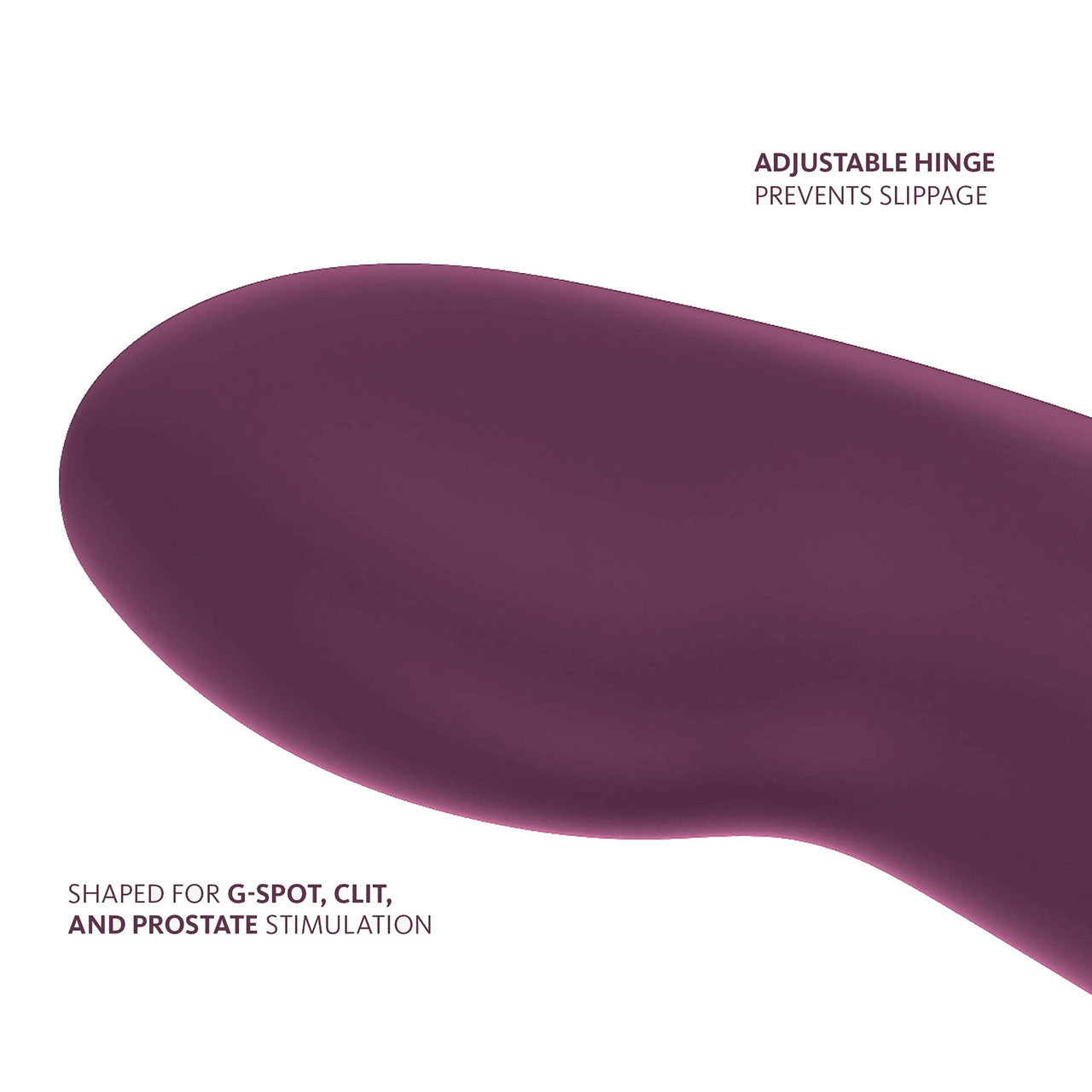 Fun Factory SHARE VIBE PRO Vibrating Silicone Double Dildo - Burgundy