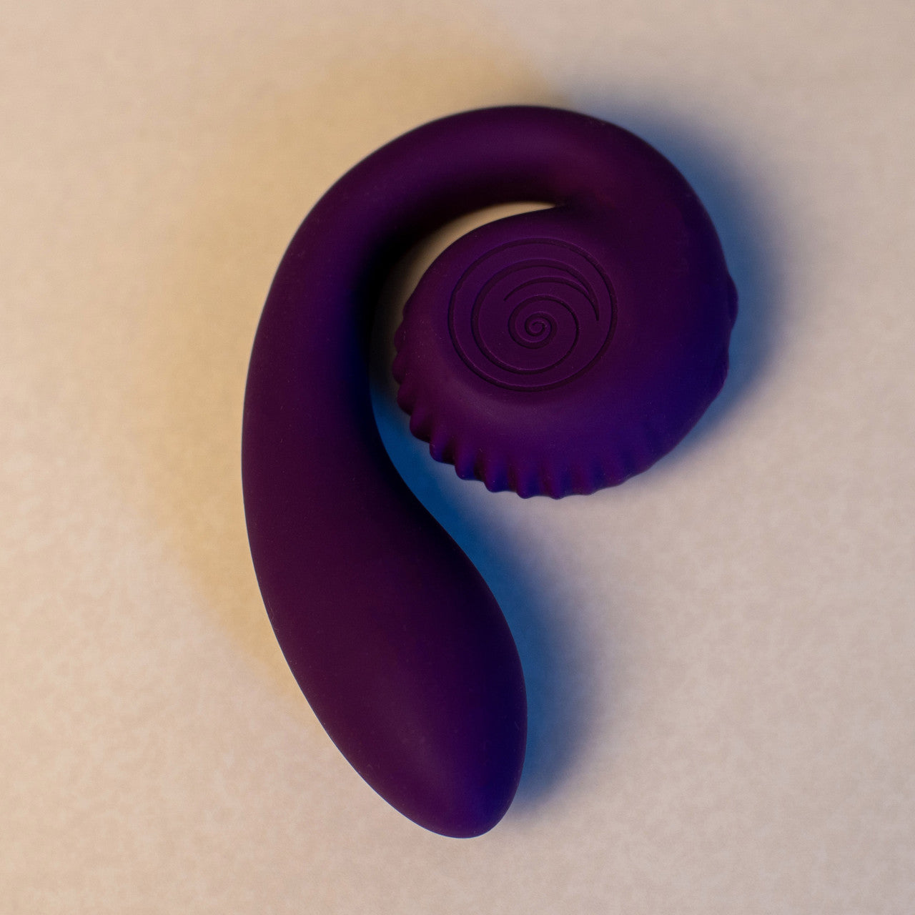 Snail Vibe Gizi Silicone Rechargeable Waterproof Dual Stimulation Vibrator - Purple