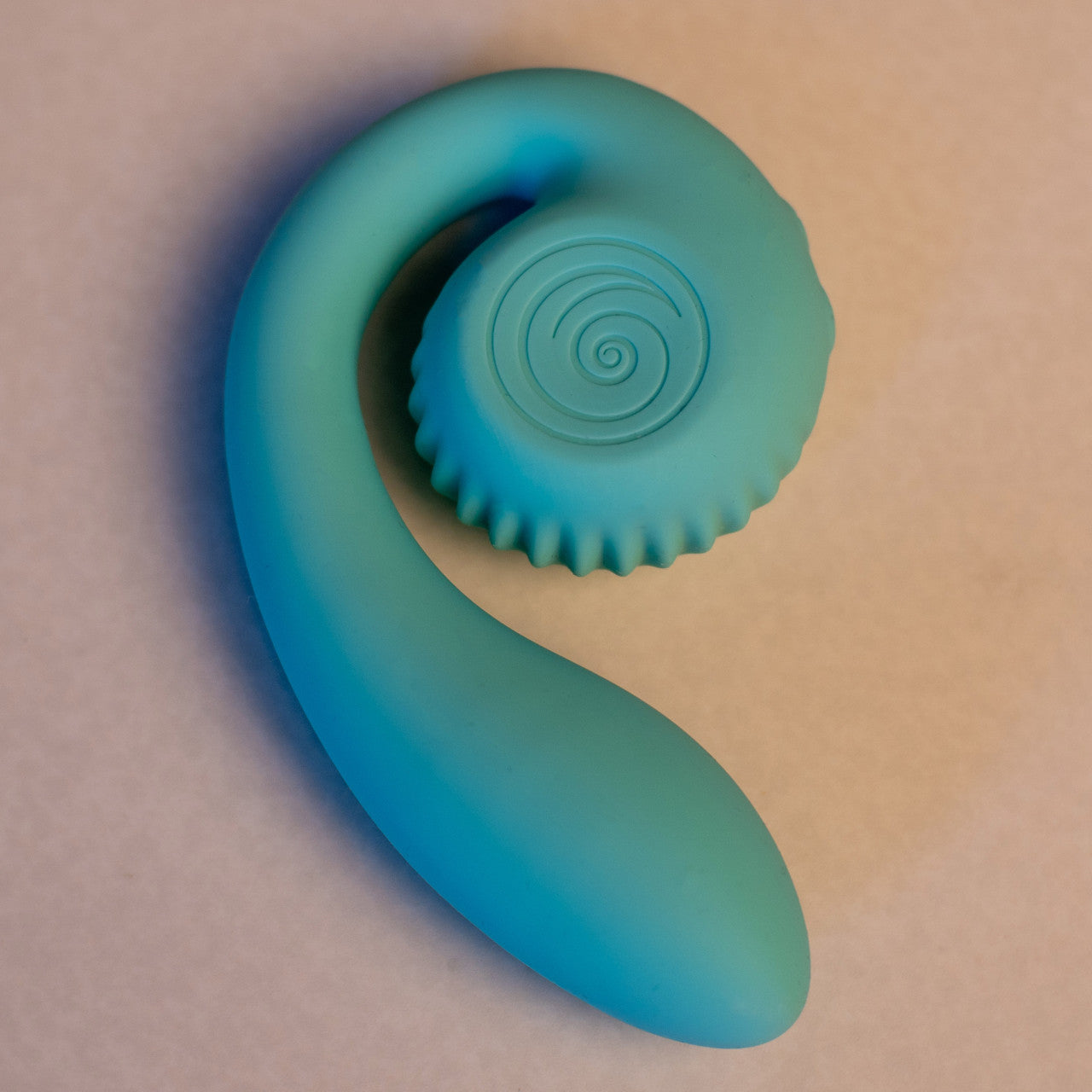 Snail Vibe Gizi Silicone Rechargeable Waterproof Dual Stimulation Vibrator - Tiffany