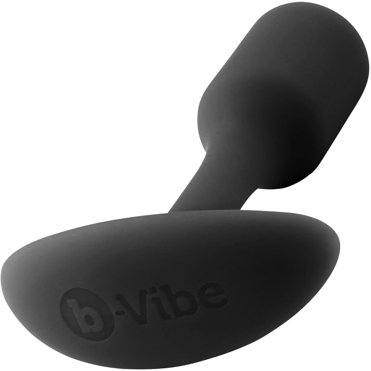 b-Vibe Snug Plug 1 Small Silicone Weighted Butt Plug - Black