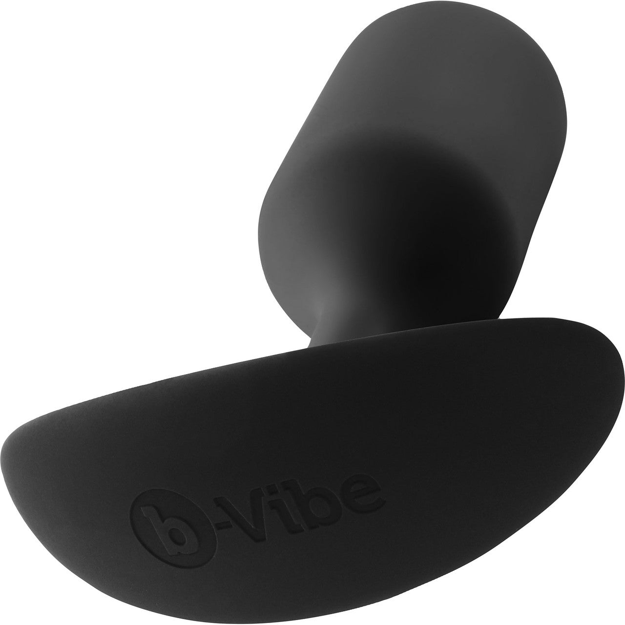 b-Vibe Snug Plug 3 Large Silicone Weighted Butt Plug - Black