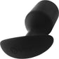 b-Vibe Snug Plug 5 XXL Silicone Weighted Butt Plug - Black