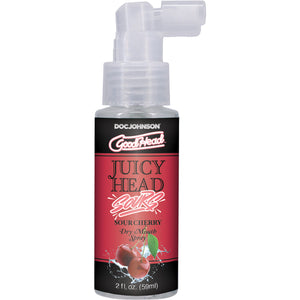 GoodHead Juicy Head Sours Dry Mouth Spray 2 oz By Doc Johnson - Sour Cherry