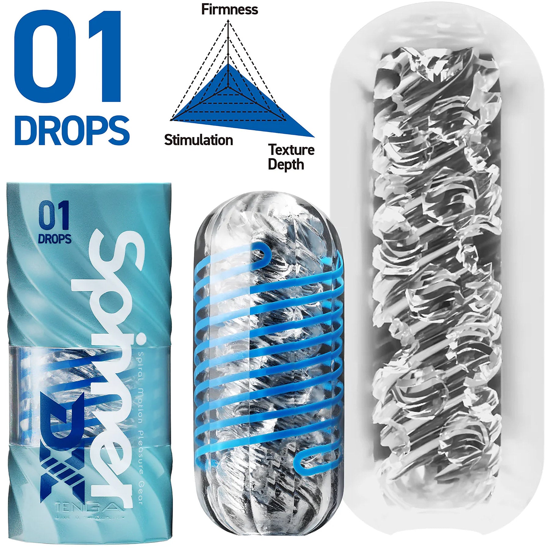 Tenga Spinner DX Drops 01 - Feature Graphic