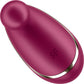 Satisfyer Spot On 1 Silicone Rechargeable Waterproof Clitoral Stimulator - Bordeaux