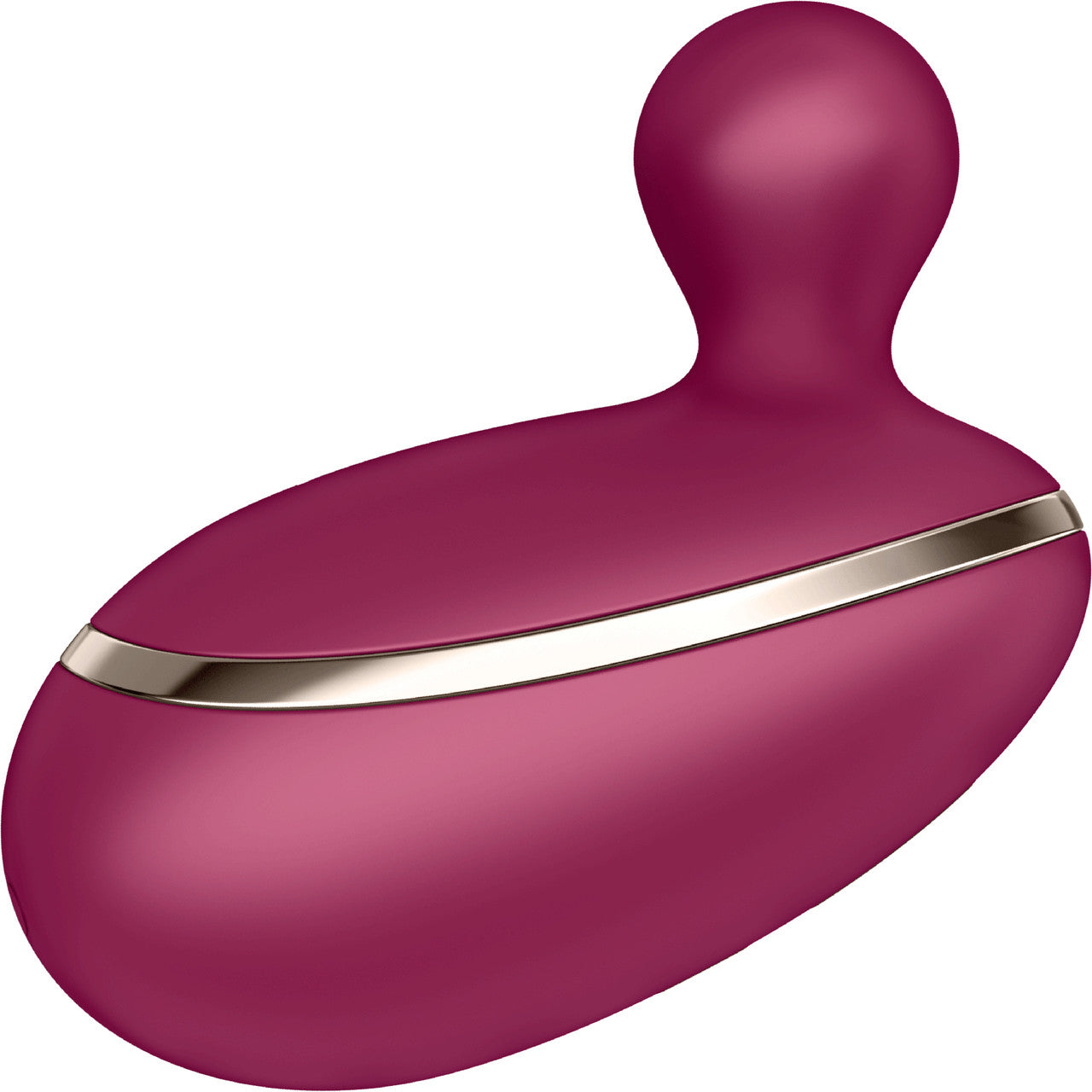 Satisfyer Spot On 1 Silicone Rechargeable Waterproof Clitoral Stimulator - Bordeaux