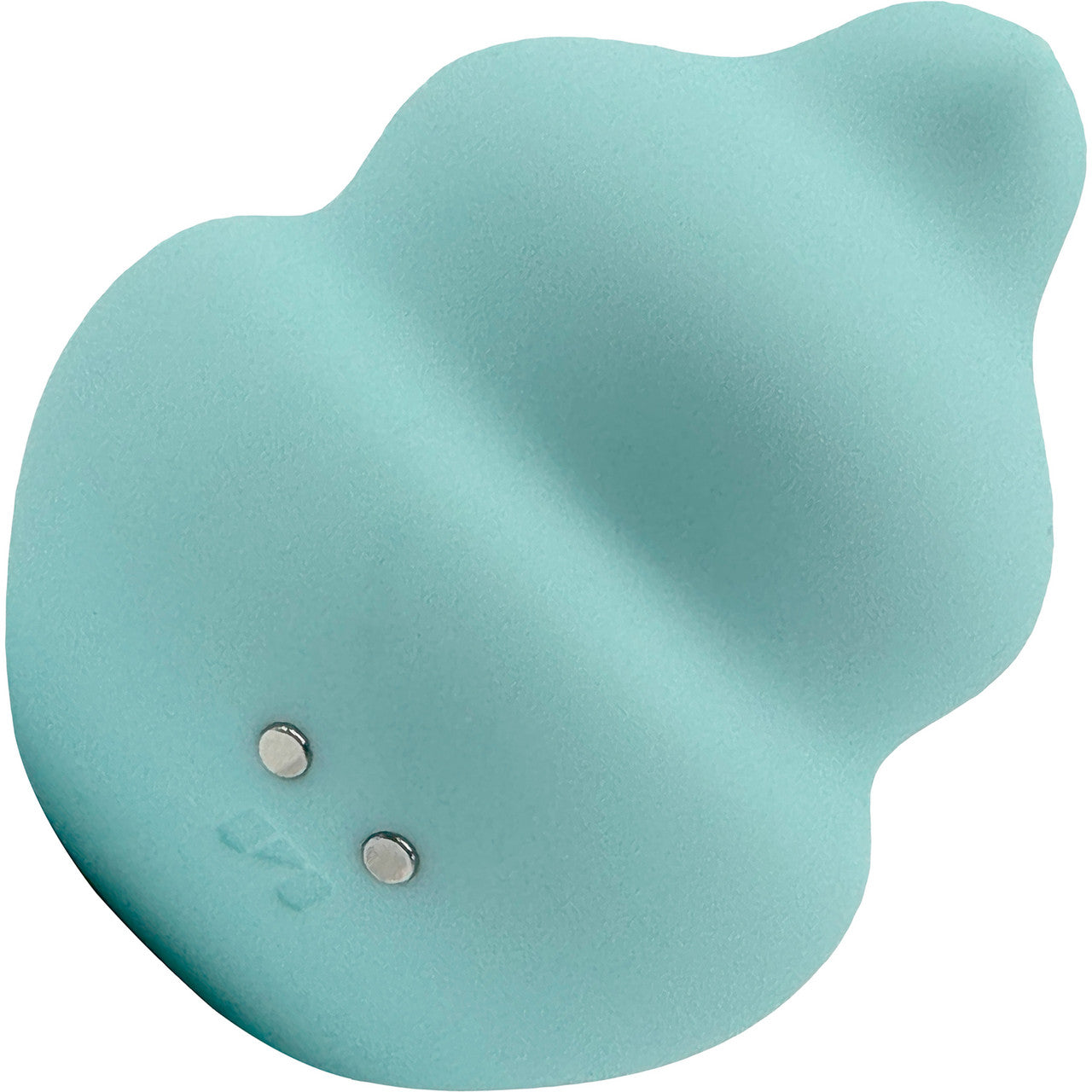 Unbound Squish Squeeze Responsive Rechargeable Waterproof Silicone Vibrator - Aqua & Teal