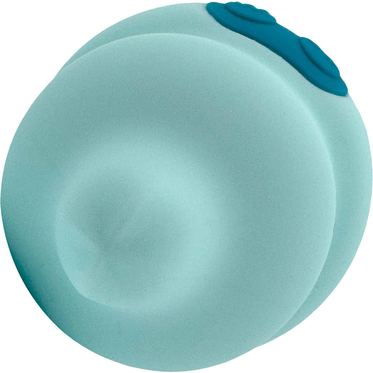 Unbound Squish Squeeze Responsive Rechargeable Waterproof Silicone Vibrator - Aqua & Teal