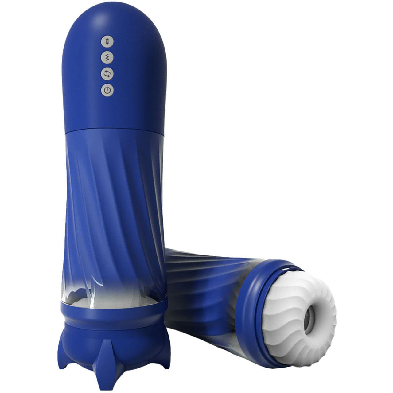 Tracy’s Dog Steelcan Automatic Stroker Penis Masturbator - Blue