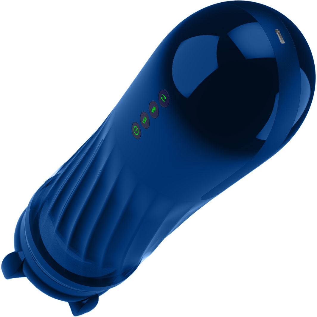 Tracy’s Dog Steelcan Automatic Stroker Penis Masturbator - Blue