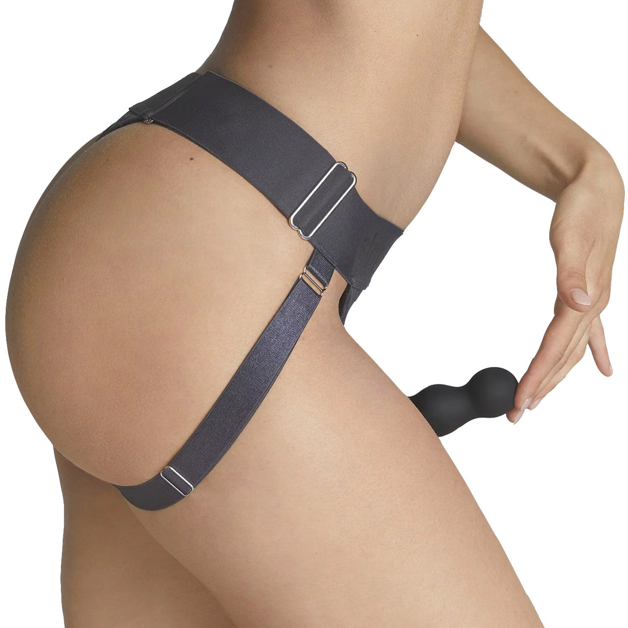 Strap-on-Me Lingerie Unique Strap-On Harness - One Size, Grey Strap-on-Me Lingerie Unique Strap-On Harness - One Size, Grey