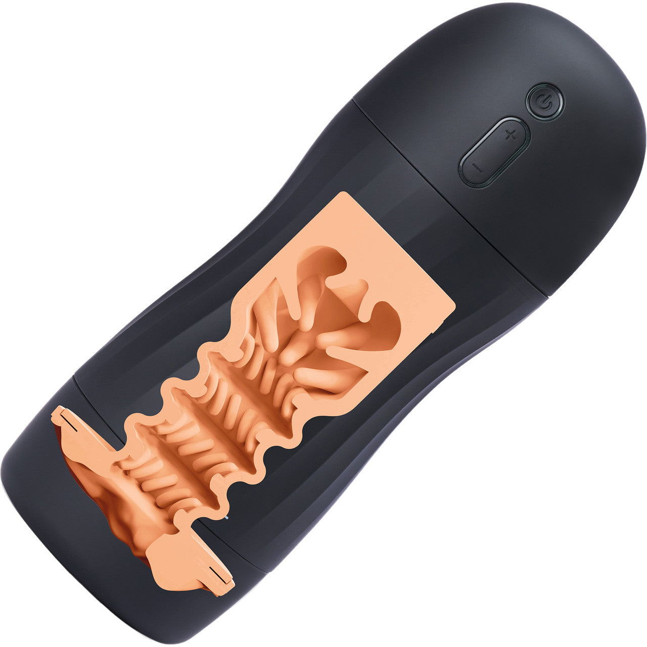 Maxtasy Stroke Master+ Rechargeable Automatic Stroker Penis Masturbator With Remote - Vanilla