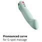 Fun Factory Stronic G FORTE G-Spot Pulsator Thrusting Dildo - Sage Green