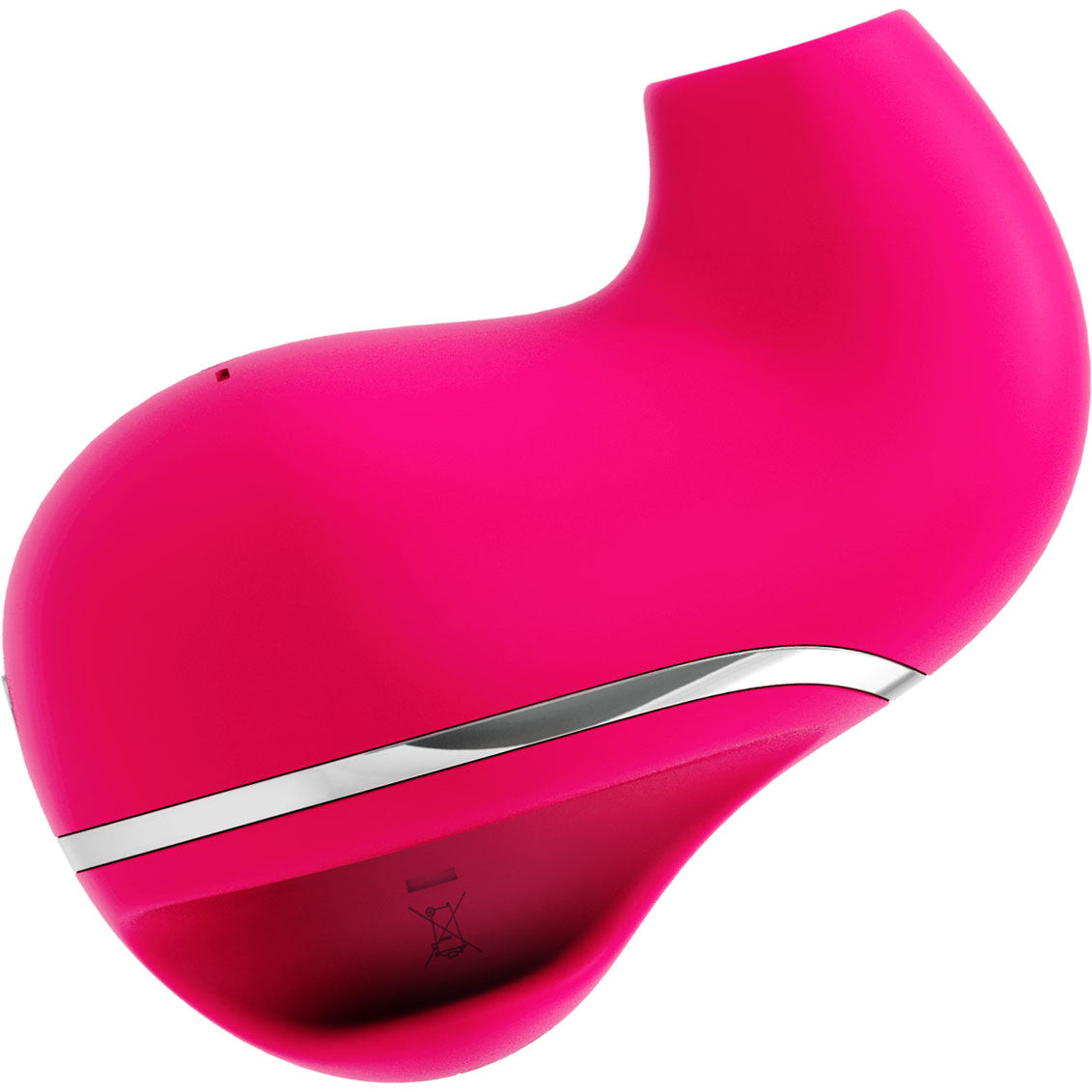 SUKI Rechargeable Sonic Silicone Clitoral Pulsating Vibrator by VeDO - Foxy Pink