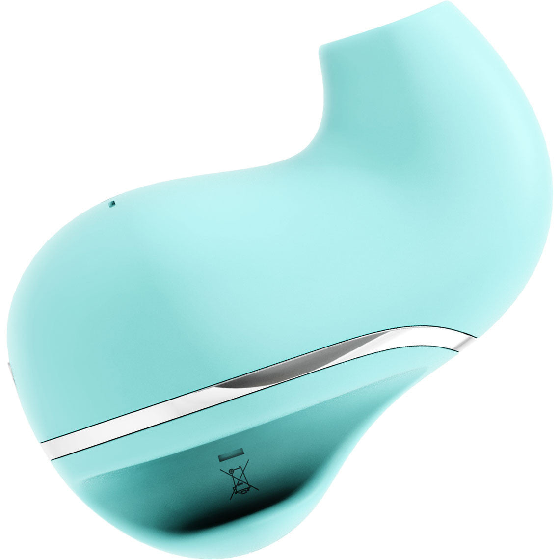 SUKI Rechargeable Sonic Silicone Clitoral Pulsating Vibrator by VeDO - Tease Me Turquoise