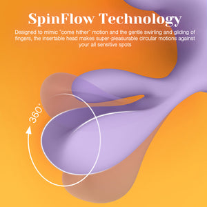 Tracy's Dog Swirlii Wearable Swing Dual Stimulation Rechargeable Waterproof Vibrator