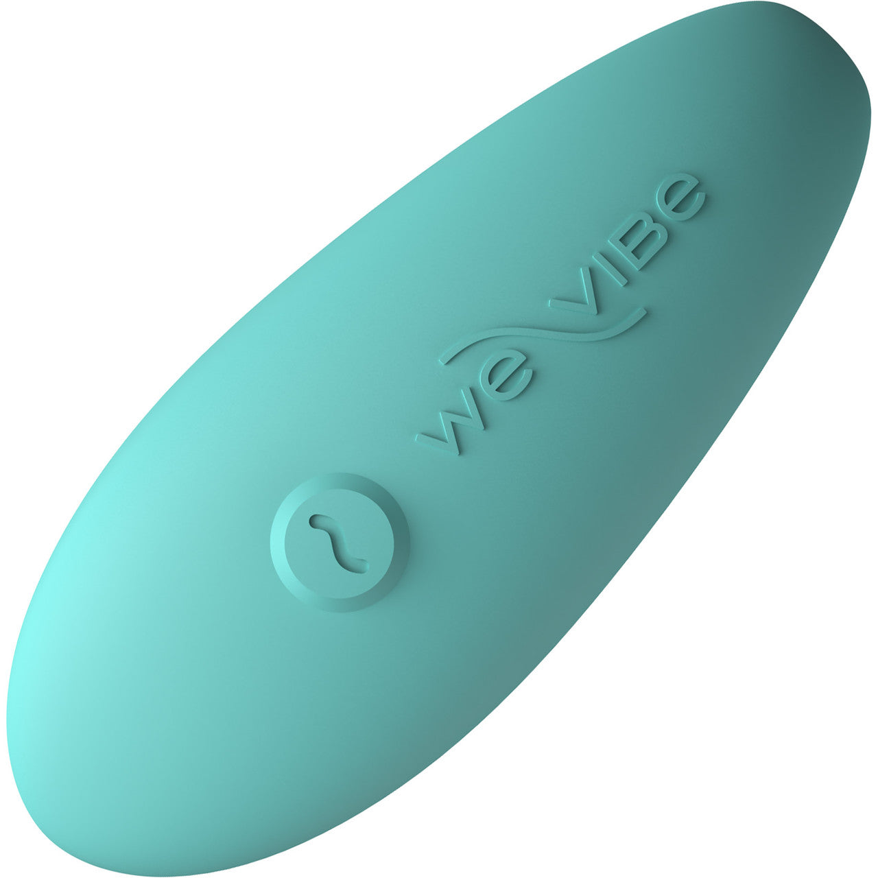 We-Vibe Sync Lite App Controlled Rechargeable Silicone Couples Vibrator - Aqua