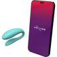 We-Vibe Sync Lite App Controlled Rechargeable Silicone Couples Vibrator - Aqua