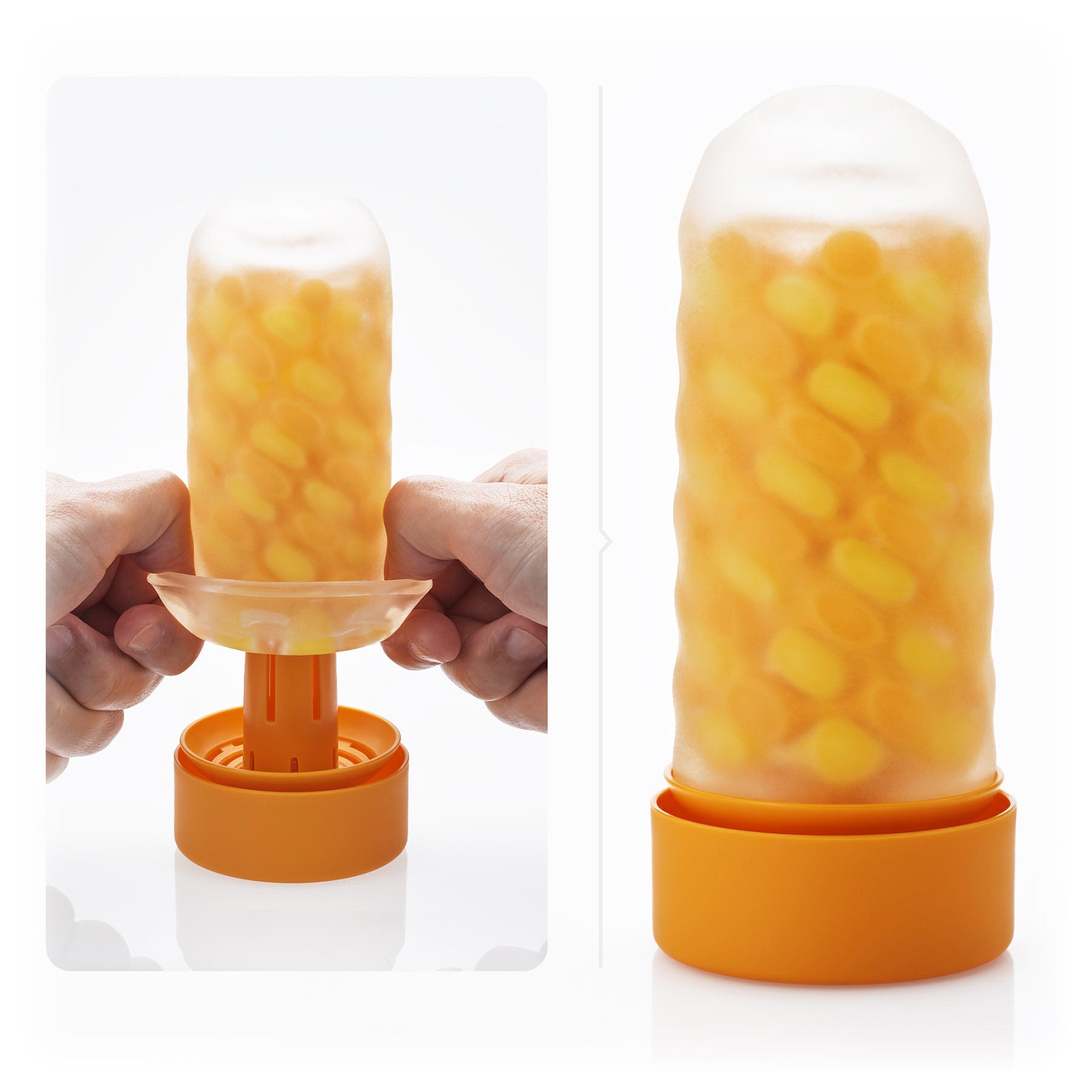 Tenga Arte Reusable Penis Masturbation Cup - Weave