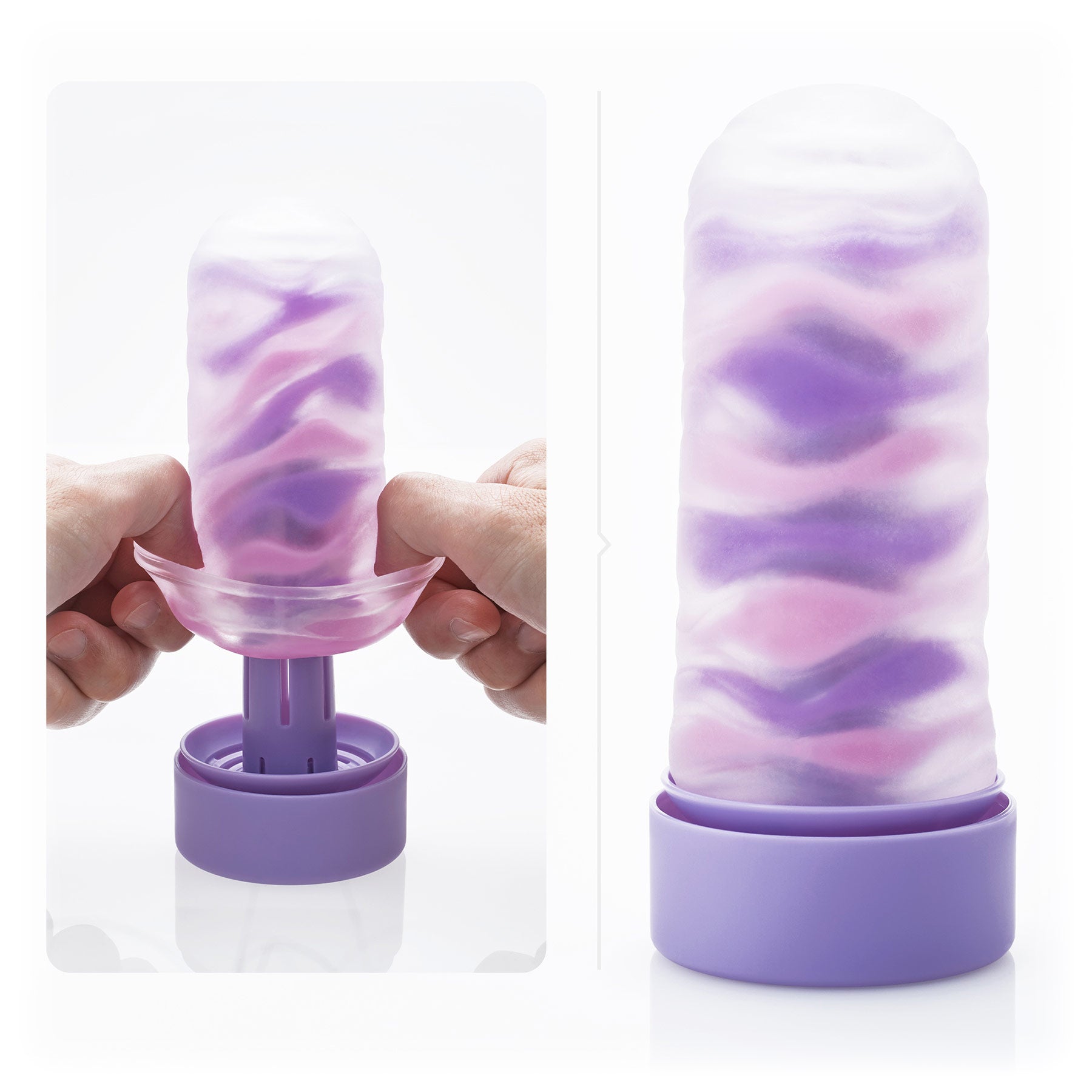 Tenga Arte Reusable Penis Masturbation Cup - Drape