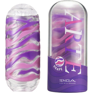 Tenga Arte Reusable Penis Masturbation Cup - Drape