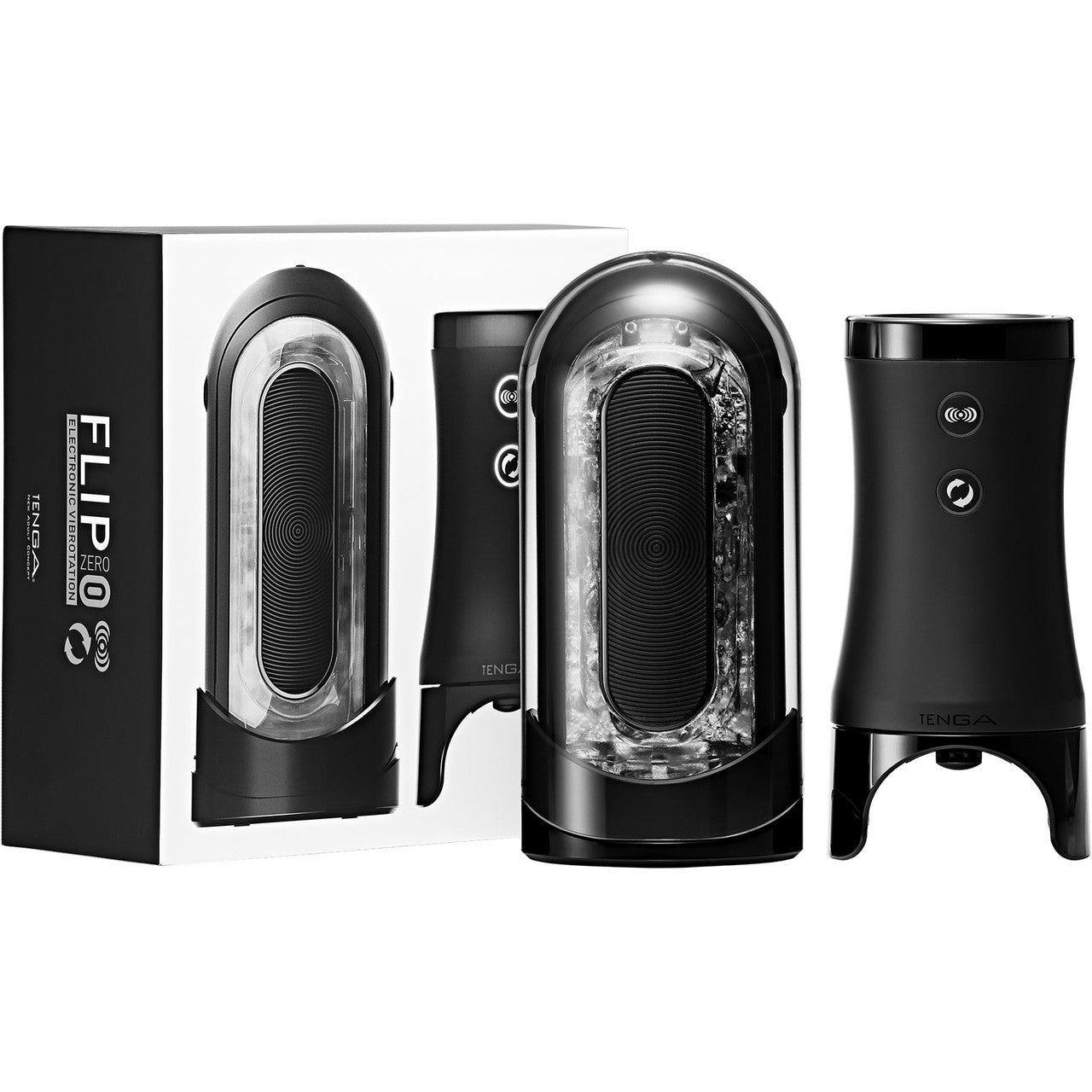 Tenga Flip Zero Electronic Vibrotation Rechargeable Penis Masturbator