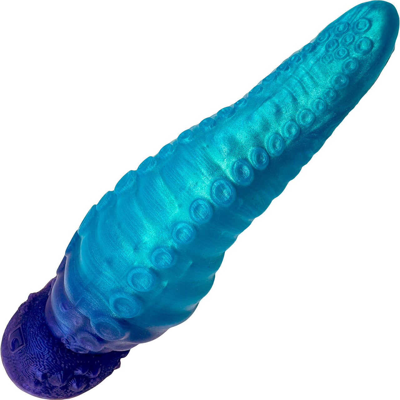 Uncover Creations The Tentacle Knot 7.9" Silicone Fantasy Dildo - Ocean Deep