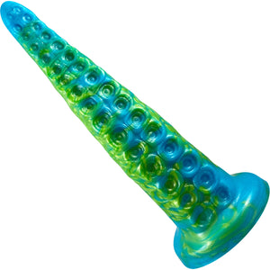 The Teuthida 8" Tentacle Silicone Dildo By Uberrime - Atlantean